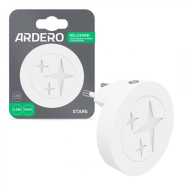 Нічник ARDERO DEL23ARD, 0,5W, 3000K, білий, із сенсором