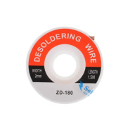 Стрічка для видалення припою, шир-2.0мм, довжина-1.5м (ZD-180) на котушці