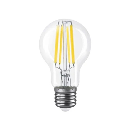 Лампа LED диммерная MAXUS 1-MFM-765, 10W, 4100K, E2,7 A60, FM 220V Clear DIM