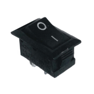 Переключатель TNSy5500675, AC 240 В, 6 A, KCD1-101 B/B, черный