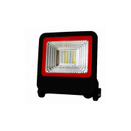 Прожектор LED EuroLamp 50W, 6500K, з радіатором, чорний, LED-FL-50(black)new