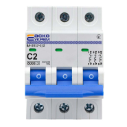 Автоматический выключатель АСКО-УКРЕМ ВА-2017 3р, 2А С, A0010170039