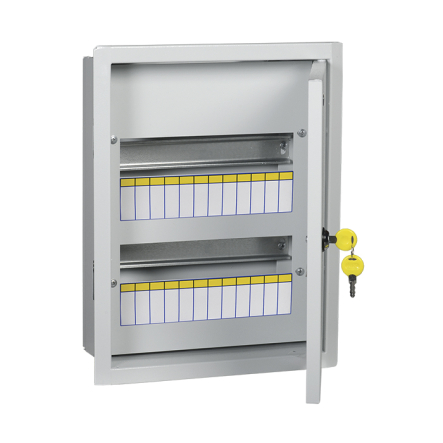 Корпус металлический распределительный IEK TREND ЩРв-24з-3 36 УХЛ3 IP31, IMKM14-V-24-30-T - 1