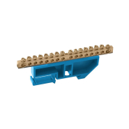 Шина N "ноль" на DIN-изоляторах ШНИ-8х12-16-Д-C IEK