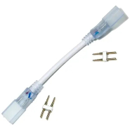 Коннектор для светодиодных лент Biom 220V 2835-180 (2 разъем-провод+2pin.(2шт.))