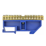 Нульова шина із ізолятором на DIN-рейку АСКО-УКРЕМ ВС - 4А 14, A0150120052