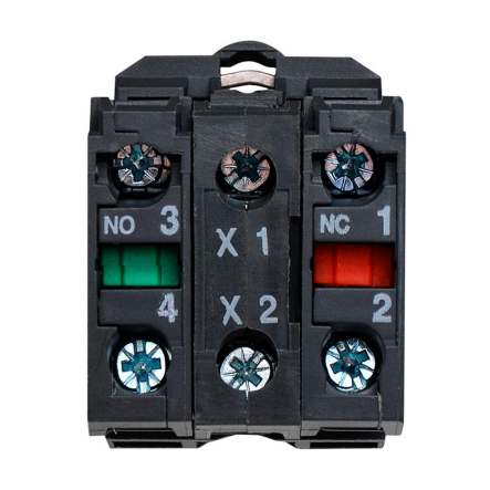 Кнопка поворотная 2-х позиционная с подсветкой, желтая TB5-AK125M5, ACKO-УКРЕМ, A0140010167