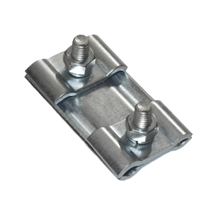 Зажим соединительный плашечный ПС 1-1, d провода: 5,5-8,6 мм, сталь с гальваническим покрытием - 1