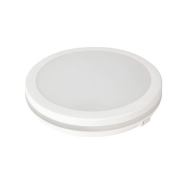 Светильник накладной HOROZ, SCARLETT-30, 30W, 6400K, 2700Lm, ІР65, круг, 300х55 мм, белый, 016-070-0030-010