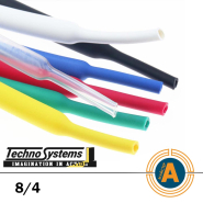 Трубка термоусаджувальна TNSy, ТТ2х1, 8/4 біла (1м), TNSy5501826