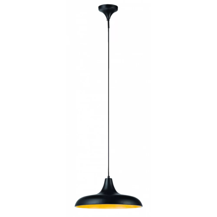 Підвіс MARKSLOJD 105069, BRYNE Wiszaca 1L 40cm Czarny/Zloty - 1