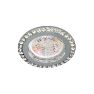 Светильник точечный Feron DL100-C, MR-16, G5.3, прозрачный, хром, 4391