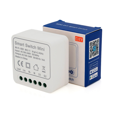 Беспроводное Wi-Fi реле YOSO Smart W- Relay-01, 230 В.,16A, 3500 Вт, Tuya, 1 Ch Smart Switch