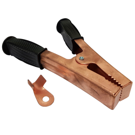 Затискач електричний ЗКС-25 (155мм) чорний, TAKEL - 1