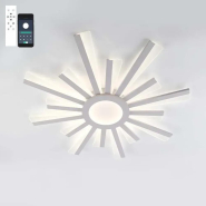 Люстра светодиодная TERESA 100W-R-APP-680х50-WHITE-220-IP20 управляемая