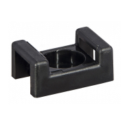 Майданчик під гвинт для стяжки кабельної АСКО-УКРЕМ СТН-2С, чорна, 16,5х22мм, д.отв. 5,8 мм, A0150090106