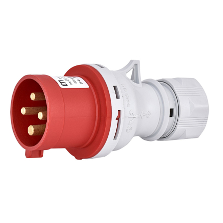 Вилка кабельная ETIMAT EV-3243, IP44, (32A, 400V,3P+PE), 4482020 - 1