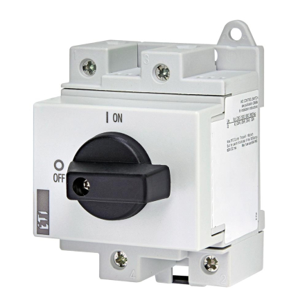 Выключатель нагрузки ETI LS 32 SMA A2, 2p, "1-0", 32A, 1000V DC, 4660062 - 1