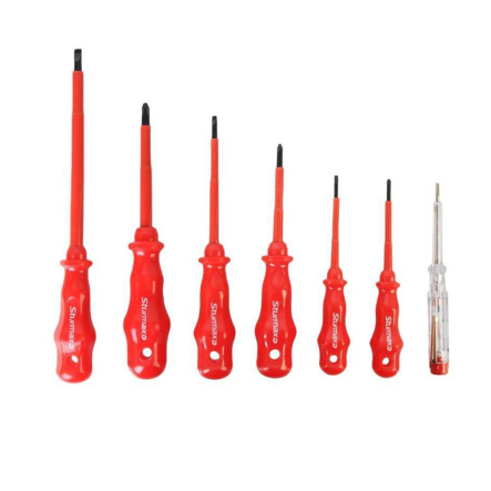 Набор отверток с изоляцией 1000V, Sturmax 1040M-01-SSE, 7шт - 1