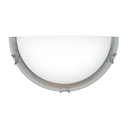 Світильник настінно-стельовий ДеКоРа, Гермес, Е27, 1х60W, хром, 46130 - 1