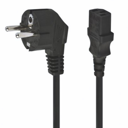 Кабель силовой CEE7/17-C13, длина 1 м, 3*0.5 мм кв Cablexpert, PC-186-1M - 1