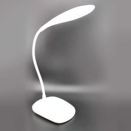 Настольная лампа аккумуляторная LEDium TAL-3101, 3 Вт, 800 мАч, USB, белая - 1