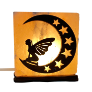 Соляний світильник "Фея на Місяці" 1кг