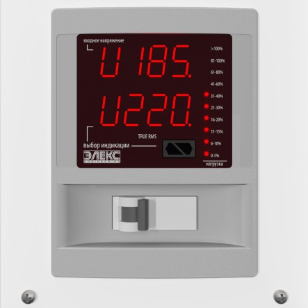 Стабилизатор напряжения ЭЛЕКС Ампер-Р, У 16-1/80A, v. 2.1, 80 A, 18 кВт, тиристорный - 3