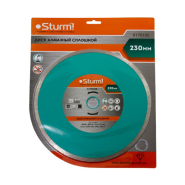 Диск алмазный цельный STURM 5170105, 230х22 мм