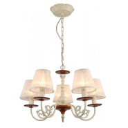 Люстра ALTALUSSE INL-6117P-05 Ivory Gold Walnut