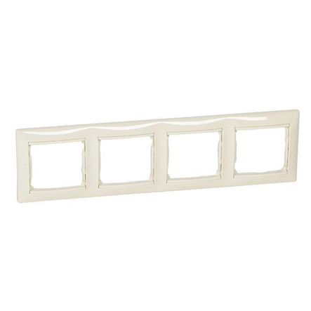 Рамка четверная LEGRAND Valena, 774354, слоновая кость - 1