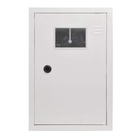 Щит учёта металлический Light АСКО-Укрем, 397x257x145, IP31, встроенный, серия UBox, A0260030009