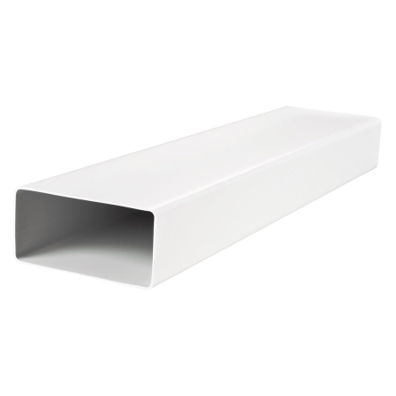 Канал пластиковий плоский ВЕНТС 5020, 55х110 /2м, Україна, 0000225172 - 1