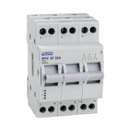 Ручний перемикач вводу резерву АСКО-УКРЕМ RPV 3P 32A, І-0-ІІ, перекидний, A0010220009