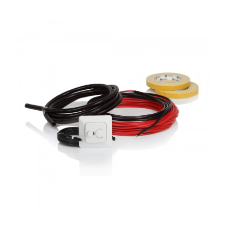 Нагревательный кабель, 10W/m в комплекте с регулят.ECO10FJ 175W 15m 1.1-1.6m² FinnKit ENSTO - 1