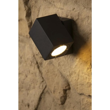 Светильник уличный TRIO 229160142 Tiber, 1 LED 3W, 3000K, 10x7x10см, антрацит