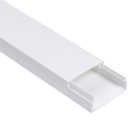 Канал кабельний ECOLINE, IEK, CKK11-040-025-1-K01, 40*25 мм, білий - 1