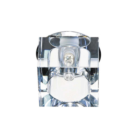 Светильник точечный Feron JD57B, G9, 20W, квадрат, хром - 1