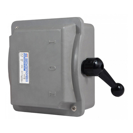 Рубильник АСКО-УКРЕМ QS5-30P/3, 1-0-2 перекидний на 30А, A0100010006 - 1