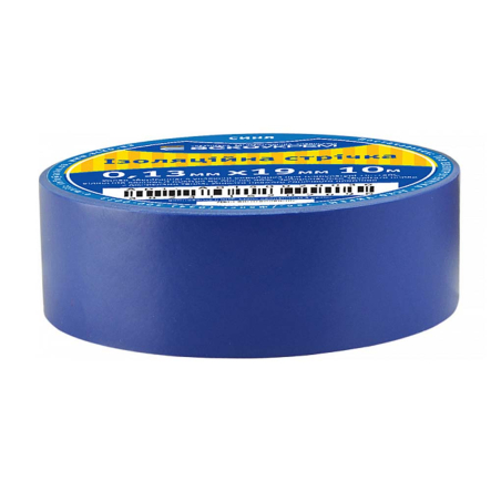 Изолента 0,13мм х 19мм 10м синяя, АСКО-УКРЕМ, A0150020036