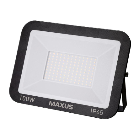 Прожектор MAXUS FL-01 100W 5000K, 1-MFL-01-10050 - 1
