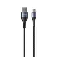 Кабель USB-USB-C HAVIT HV-CB651C, 2.1A, 1м