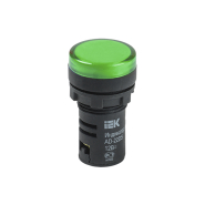 Светосигнальный индикатор IEK AD22DS (LED) матрица d22мм зеленый 12В AC/DC