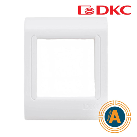 Рамка-суппорт PDA-BN 80, Brava, ДКС, 10443, под 2 модуля, цвет белый, 43х45 мм - 1