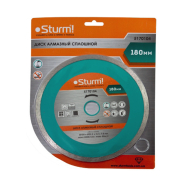 Диск алмазний цільний STURM 5170104, 180х22 мм