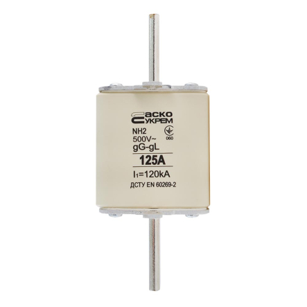 Предохранитель АСКО-УКРЕМ NH 2 125A gG, A0050010033 - 1