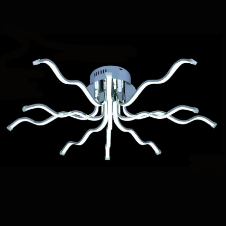 Люстра LED VATAN light 1066/10 хром 75W - 1