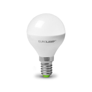 Лампа світлодіодна EUROLAMP 5 Вт, 4000K, E14, 220 В, G45
