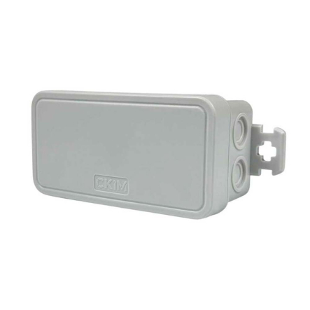 Коробка розподільна СКІМ B1102004, 85х43х39 (К45), IP44, сіра - 1