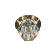 Светильник точечный Feron JD40, G9, 35W, прозрачный/золото